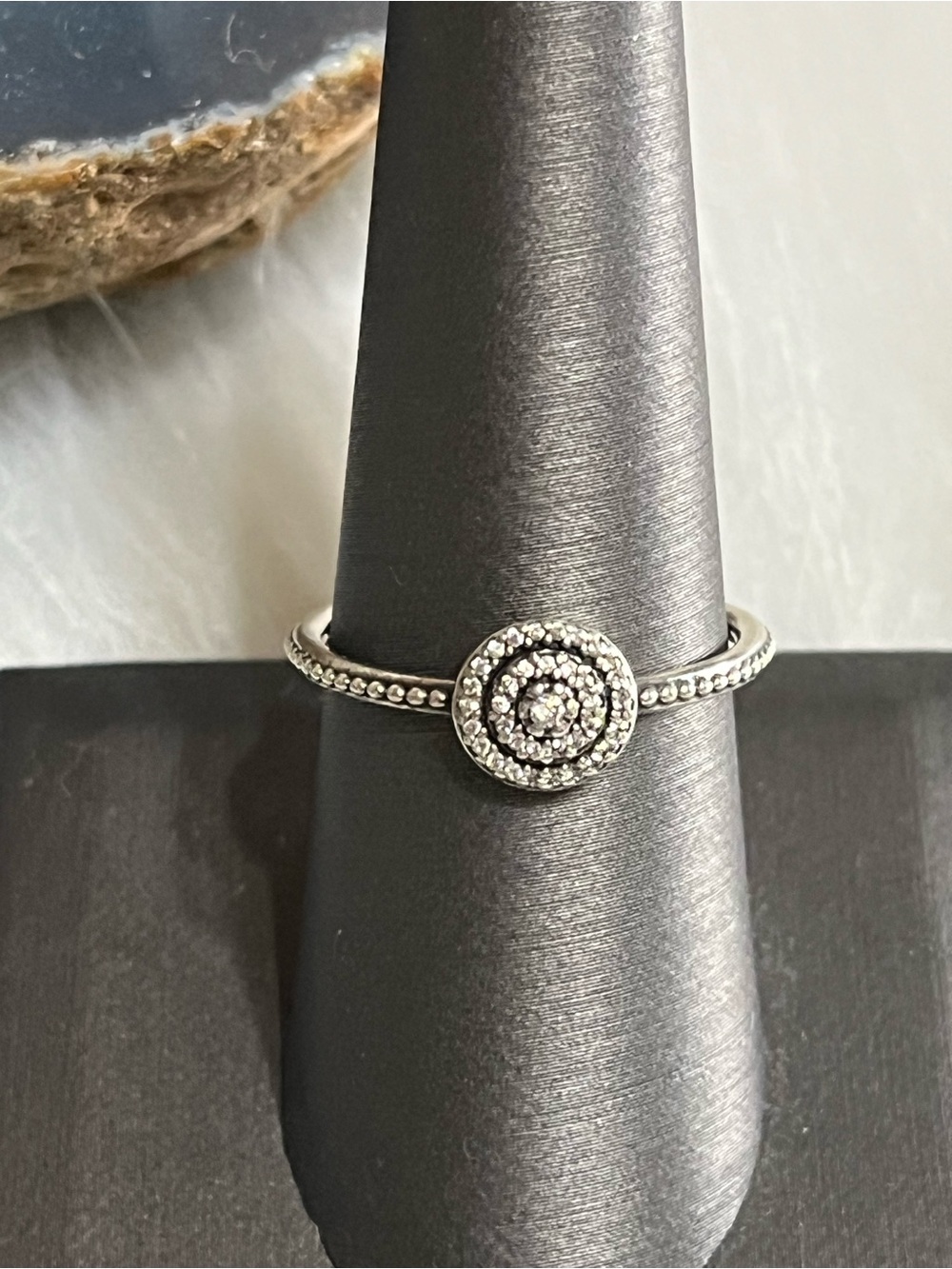 Pandora Sterling CZ Ring